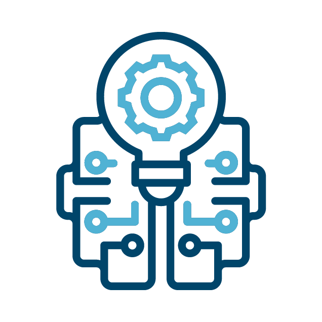 Automatización Inteligente 11a2d Innova icona blava RIGUROSIDAD Y EXCELENCIA